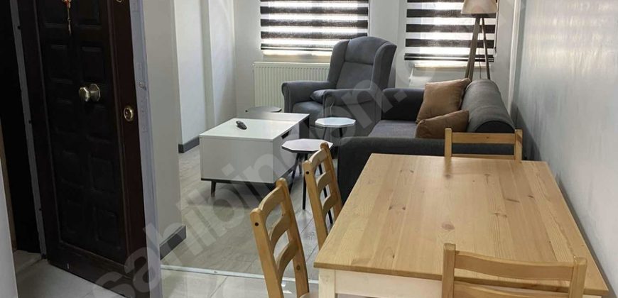 Ortaköy’de Caddeye Yakın Yenilenmiş Yeni Beyaz Eşyalı Mobilyalı