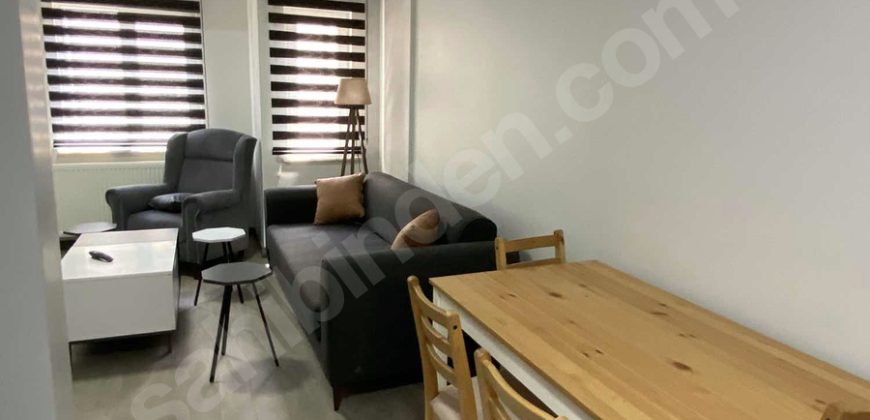 Ortaköy’de Caddeye Yakın Yenilenmiş Yeni Beyaz Eşyalı Mobilyalı