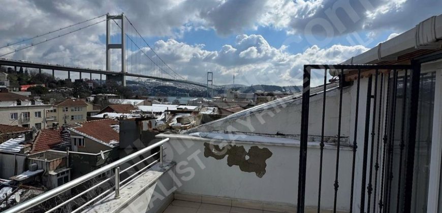 Sahile Yakın Cadde Üzeri Köprü Ve Deniz Manzaralı Dublex Daire