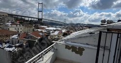 Sahile Yakın Cadde Üzeri Köprü Ve Deniz Manzaralı Dublex Daire