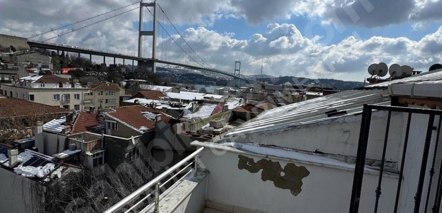 Sahile Yakın Cadde Üzeri Köprü Ve Deniz Manzaralı Dublex Daire