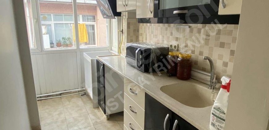 Ortaköy’de 2+1 Köşe Balkonlu Ferah Daire