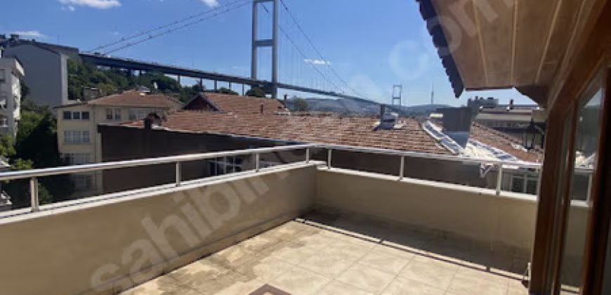 Ortaköy’De Sahile Yakın Konumda Manzaralı Teraslı 3+1 Daire